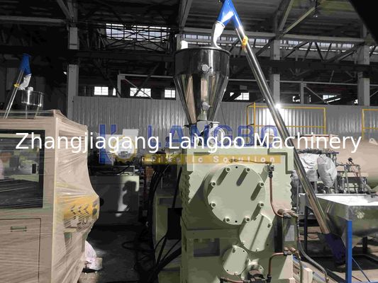 دستگاه اکستروژن لوله های پلاستیکی PVC UPVC HDPE PPR کشاورزی صلب