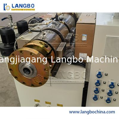 خط تولید اکستروژن لوله پلاستیکی PE/PP/HDPE/PVC/PPR/MPP با سرعت بالا