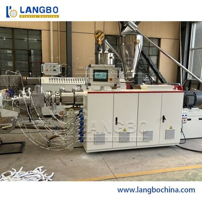 ماشین اتوماتیک دو پیچ لوله های PVC، خط تولید لوله های PVC