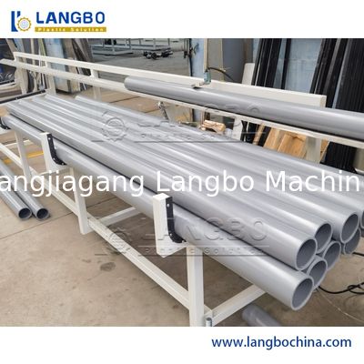 دستگاه پلاستیک PVC ساخت لوله آب، اکسترودر لوله با سیستم کنترل اتوماتیک