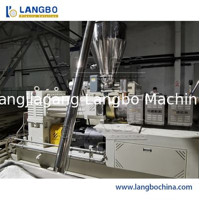 دستگاه پلاستیک PVC ساخت لوله آب، اکسترودر لوله با سیستم کنترل اتوماتیک