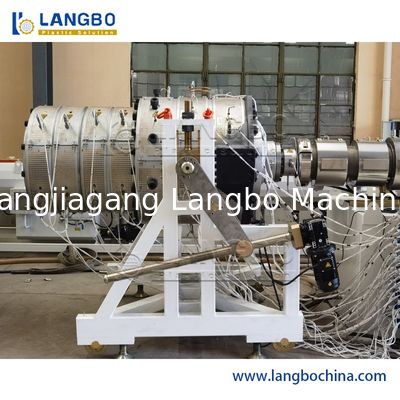 ماشین اکسترودر لوله های PVC PE ماشین آلات لوله های پلاستیکی لوله های گاز و آب تولید خط تولید HDPE Extruder