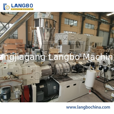 قیمت مقرون به صرفه از پلاستیک HDPE لوله اکستروژن ماشین تولید خط PVC لوله ساخت ماشین