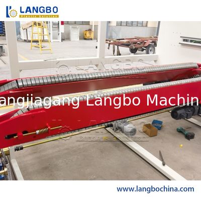 دستگاه اکسترودر لوله زهکشی آب PVC پلاستیکی، لوله های موجدار، دستگاه ساخت اکستروژن