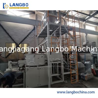 میکسر پلاستیک PVC حرفه ای با سرعت بالا با گرمایش و سرمایش - ایده آل برای پودر پلاستیک، پلی اتیلن، ذرات ABS و غیره.