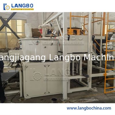 میکسر توربو پلاستیکی گرم/سرد با سرعت بالا برای پودر رزین WPC PVC – لوله PVC، پروفیل‌ها، پانل‌ها، ترانکینگ، ورق‌ها