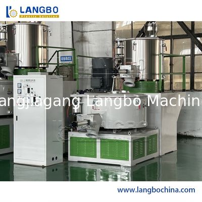 مخلوط کن پودر چوب پلاستیک – دستگاه گرمایش و سرمایش با سرعت بالا