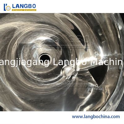 دستگاه خنک کننده پودر پلاستیکی و مخلوط گرما / ماشین مخلوط پلاستیکی