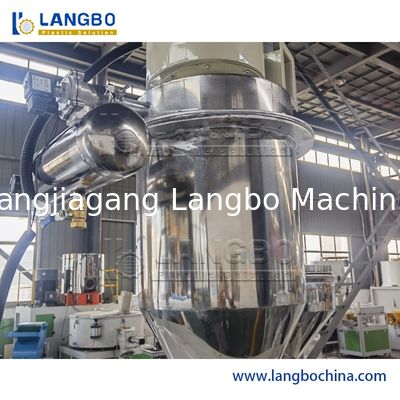 دستگاه مخلوط کننده PVC پودر پلاستیکی واحد مخلوط کننده گرمایش خنک کننده