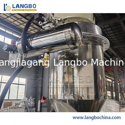 ماشین مخلوط کننده مواد اولیه پلاستیکی با سرعت بالا مخلوط کننده گرم و سرد برای رزین پودر WPC PVC