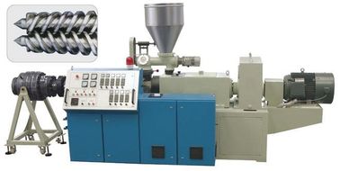 اکسترودر پیچ تک پیچ پلاستیک 150 - 1500KG / H سرعت برای لوله فاضلاب پلی اتیلن