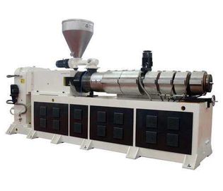 50HZ ماشین اکسترودر دوقلو مخروطی دوقلو ساخت PVC دوگانه خنک کننده دوقلو