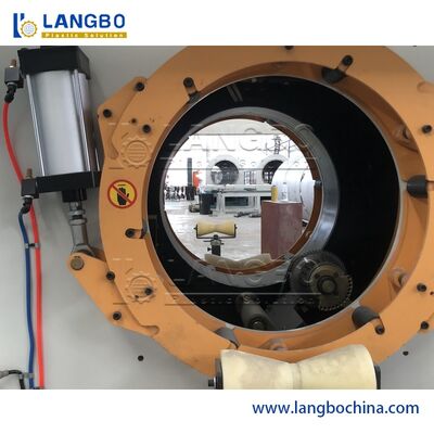 CE ISO ماشین اکستروزن لوله های PVC 80/156 اکستروزر دو پیچ مخروطی