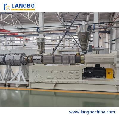 اکسترودر دو پیچ اتوماتیک Pvc