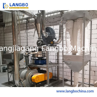 دستگاه آسیاب پودرکننده پلاستیک PVC با هزینه کم