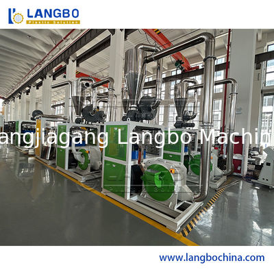 دستگاه بازیافت پلاستیک زباله استفاده شده PVC PP PE HDPE Pellet Pulverizer