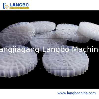 ماشین آلات ساخت خط تولید پلاستیکی Mbbr Biochip Biofilm Carrier Extrusion