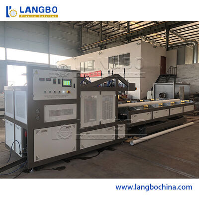 ماشین اکستروژن لوله الکتریکی پی وی سی / لوله ماشین بلینگ با دستگاه تغذیه اسپیرال DTC