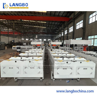 ماشین اکستروژن لوله الکتریکی پی وی سی / لوله ماشین بلینگ با دستگاه تغذیه اسپیرال DTC