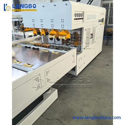 ماشین کوچک لوله های PVC برای 16-50mm با کنترل صفحه لمسی و یک پیچ اکسترودر