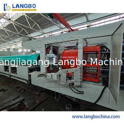 Pvc لوله Belling ماشین 16 - 250mm قطر لوله داخلی PLC سیستم