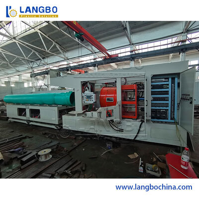 لوله پی وی سی اتوماتیک بلینگ دستگاه سوکت لوله پلاستیکی 800 کیلوگرم در ساعت