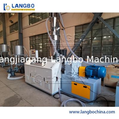 Parallel Twin Screw Granulating Masterbatch PVC Pelletizing Machine