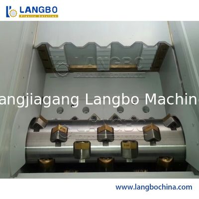 دستگاه بازیافت پلاستیکی خودکار خرد کننده بطری های خانگی ماشین خرد کردن / خرد کردن