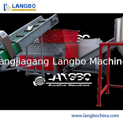 ماشین خرد کردن تک شفت برای فیلم پلاستیکی، پارچه، فوم پلی اتیلن و ماشین خرد کردن فوم زباله