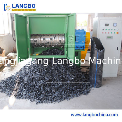 Single Shaft Shredder Plastic Recycling Machine