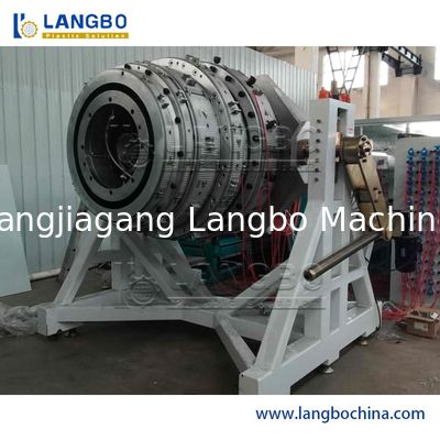 خط اکستروژن لوله پلی اتیلن پلی اتیلن پلاستیک با خروجی بالا