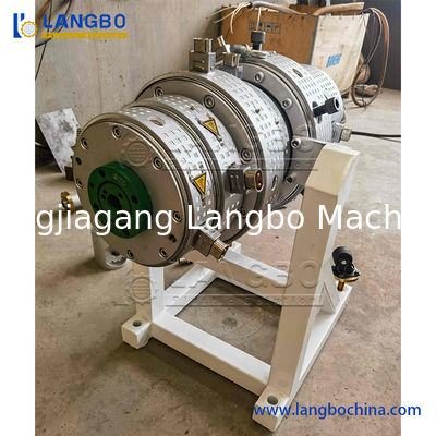 عمده فروشی پلاستیک PE HDPE PPR آب گاز نفت عرضه لوله لوله اکستروژن خط تولید یک پیچ اکستروژر ساخت ماشین
