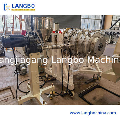 دستگاه تولید پیپ پلاستیک HDPE PPR / خط تولید پیپ پلاستیک