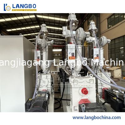 خط اکستروژن چند لایه Ppr Pipe 16mm - 63mm 180kg / H زیمنس PLC