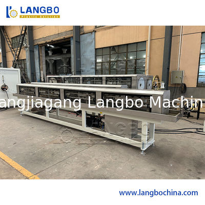 20mm 25mm 32mm 40mm 50mm 63mm 75mm 90mm 110mm PE/PP/PVC/PPR لوله خط اکستروژن پلاستیکی لوله اکستروژر ماشین ساخت