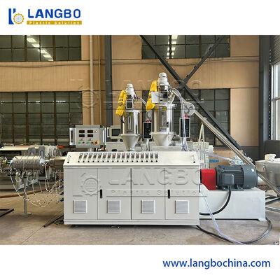 خط تولید اکستروژن لوله PPR با کنترل PLC زیمنس سه لایه برای سایز لوله 20-110 میلی متر