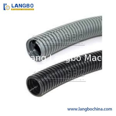 Single Screw Plastic Extruder Small Corrugated Pipe Making Machine