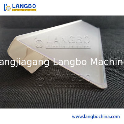 Price Label Machinery Price Tag Plastic Extruder Transparent PVC Profile Manufacturing Machine