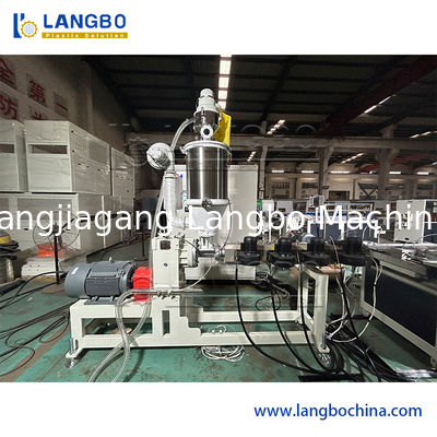 خط تولید استروژن نوار قیمت پلاستیکی PVC Extruder Profile PVC Price Tag Holder ماشین ساخت