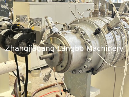 خط اکستروزون لوله PVC 50-200mm / ماشین ساخت لوله PVC / خط تولید لوله PVC