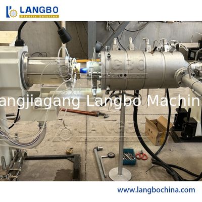 پلاستیک PPR لوله اکستروژن خط ABB اینورتر دو پیچ مختلف قطر