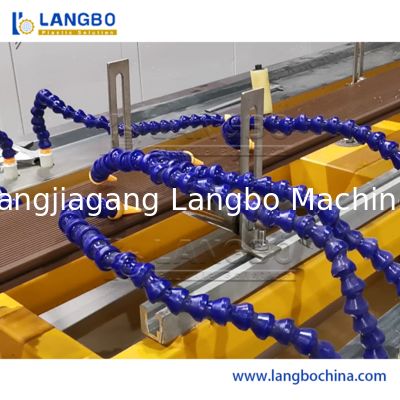 PVC / WPC مشخصات اکستروژن خط زیمنس موتور دو پیچ طراحی