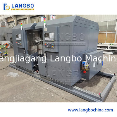 دستگاه رشته کشی لوله های PVC با سیستم کنترل CNC / PLC 16-160 میلی متری و مرکز و تغذیه خودکار
