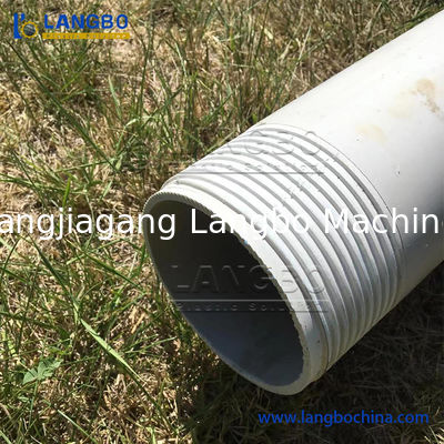 چرخ دنده لوله CNC با قطر لوله 16-630mm سیستم کنترل CNC / PLC و مرکز و تغذیه خودکار