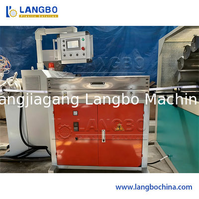 اکسترودر پیچ دو طرفه کم کن کمربند PVC تقویت کننده فیبر PVC ساخت لوله های نرم