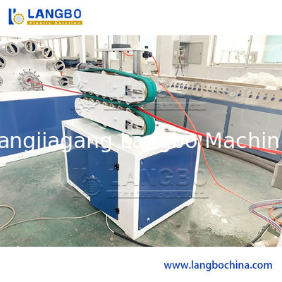 PVC Soft Fiber Braided Reinforced Enhancing Flexible Knitted Pipe Hose Making Machine
