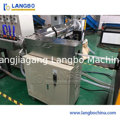 PVC Air Fiber Garden Hose Extruding Making Machine High Pressure Braided Pipe Hose خط تولید لوله های براق