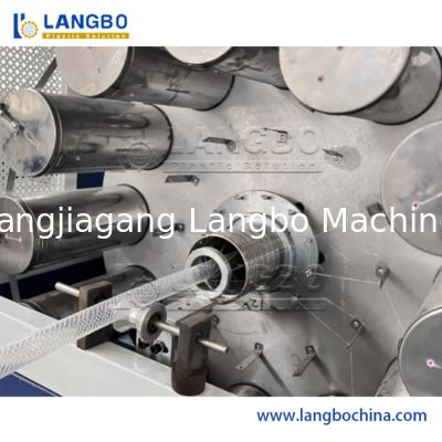 Plastic Machine PVC UPVC/CPVC/HDPE/PE Fire Hose Fighting Water Fiber Reinforced Garden Braided Pipe Hose Extruder Making Machine