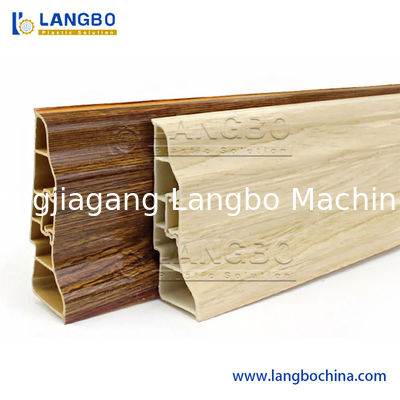 High-performance Plastic PVC Skirting Profile Board Extrusion Line Making Machine