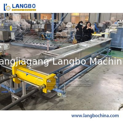 PP PLC PE دستگاه گرانول‌سازی پلاستیک بازیافتی HDPE LDPE خط گرانول‌سازی